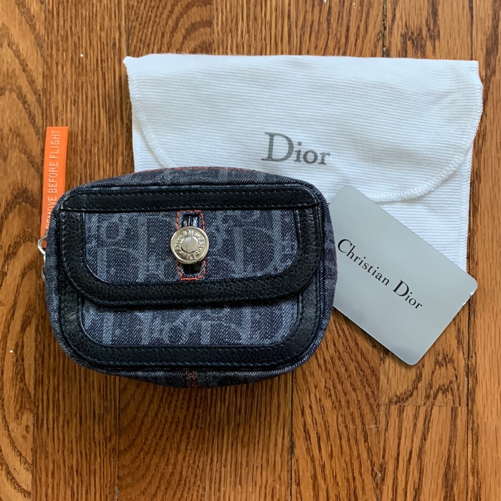Christian Dior Flight Zip Pouch